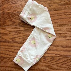 Stella Mccartney leggings with Pink Smiley Flowers